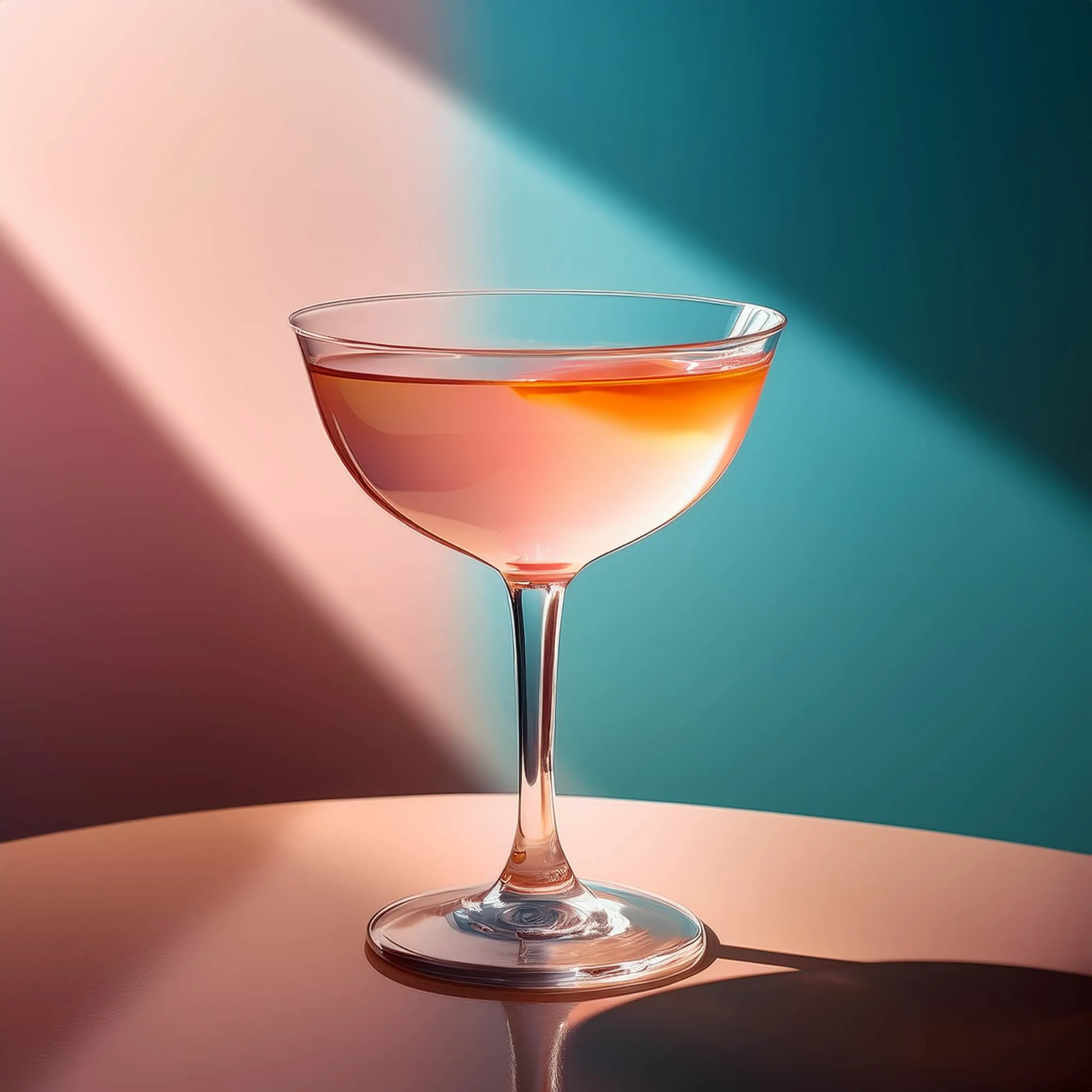 Cocktail glass shot